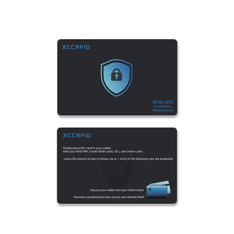 RFID 防盗刷屏蔽卡 — 产品参考图 7
